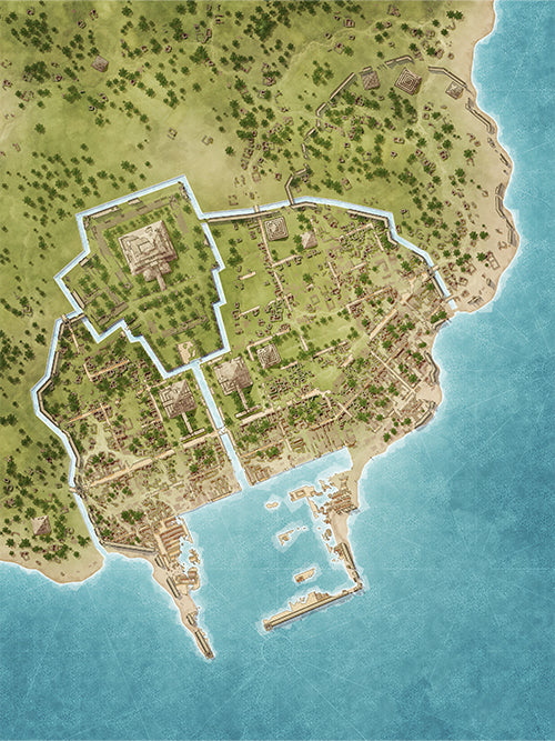 Map Bundle - Ruined Cities