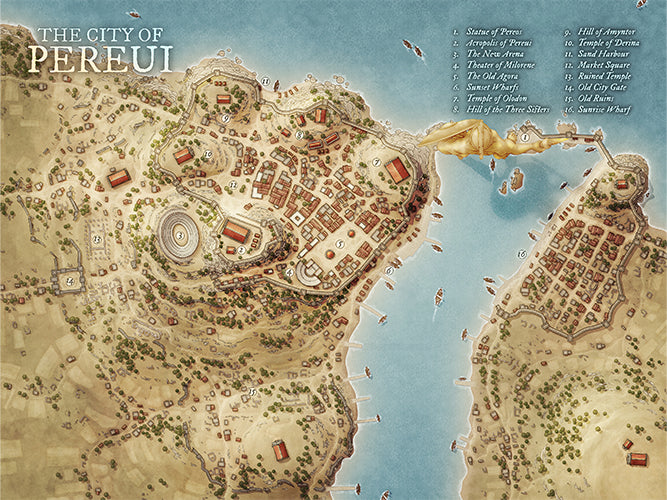 The Ancient Greek Port City of Pereui