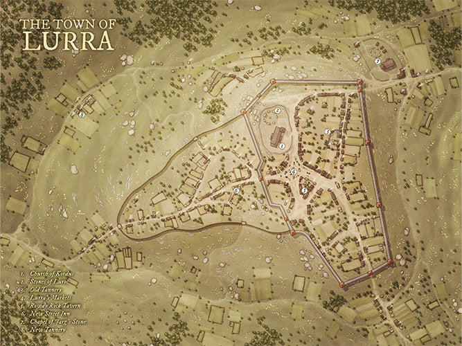 Map Bundle - Vikings: 10 Norse Fantasy City Maps