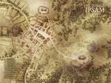 Ipsam – Fantasy Medieval Town Map