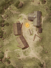 Medieval Forester Camp