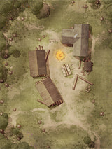 Medieval Forester Camp