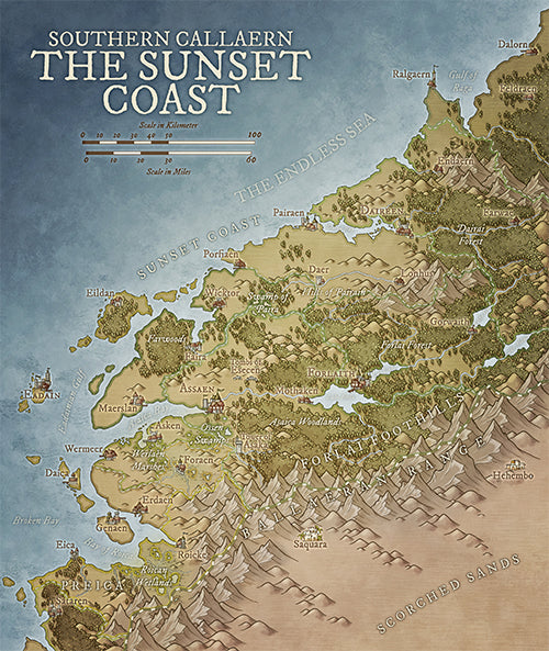 The Merchant City States of the Sunset Coast