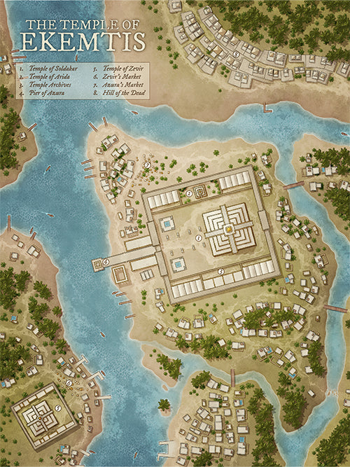 Map Bundle - Desert Delta, Cities & Ancient Encounters
