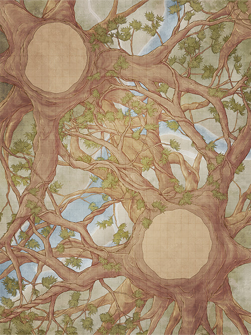 Battlemap - The Giant Feywild Trees of Felininwë