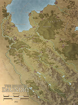 Duchy of Daundry – Fantasy Regional Map