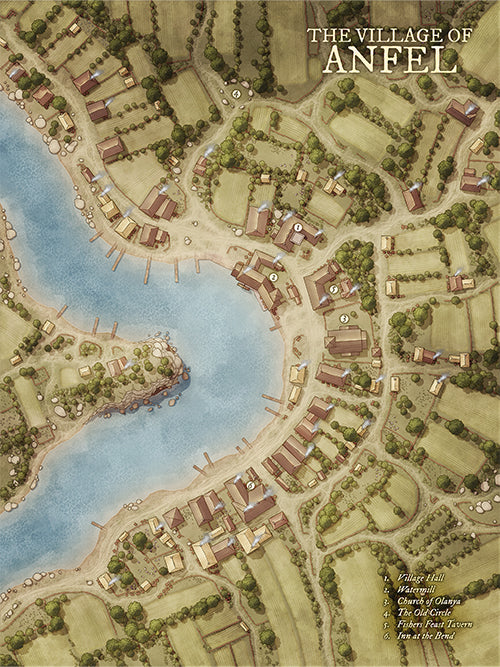The Riverside Village of Anfel