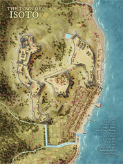 The Japanese Sengoku Castle Town of Isoto