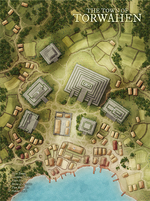 The Mayan Jungle Town of Torwahen