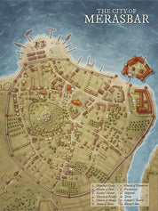 Map Bundle - Vikings: 10 Norse Fantasy City Maps