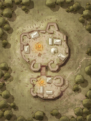 Bandit Hideout in the Forest