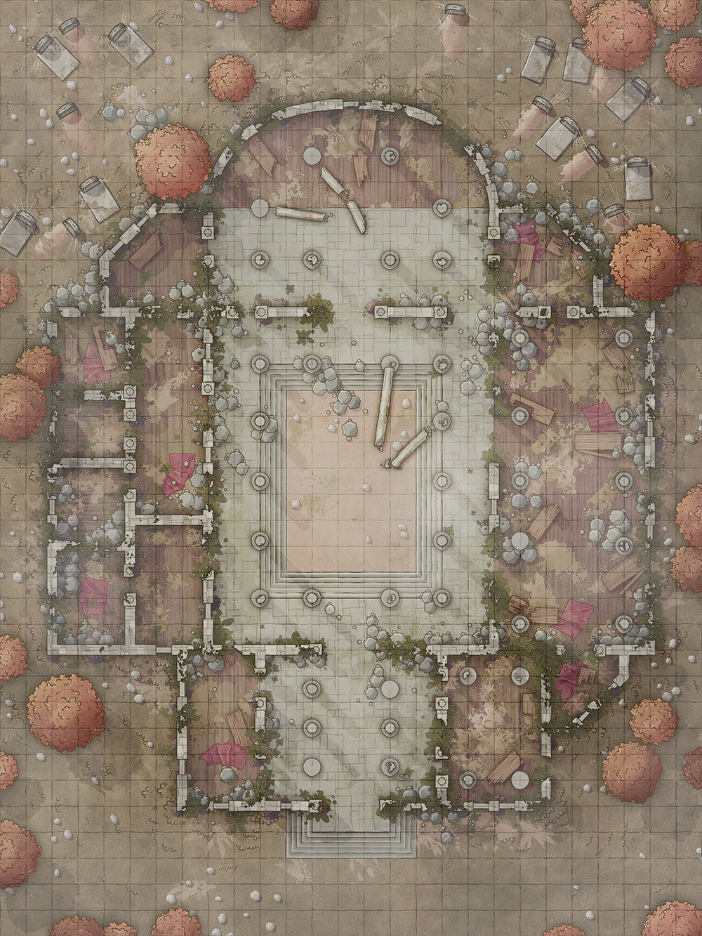 Halloween Map Bundle – Haunted & Spooky Maps for One-Shots