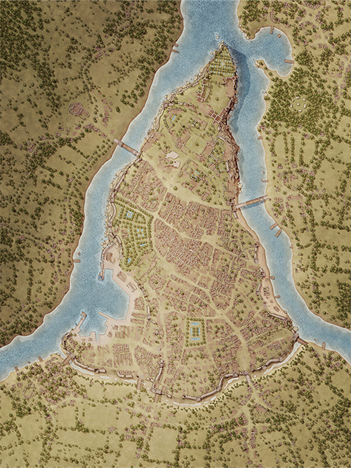 Map Bundle - Ruined Cities