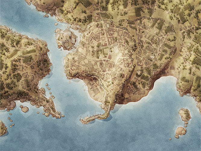 Map Bundle - Ruined Cities