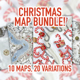 Map Bundle – Christmas, Yule & Holiday Maps