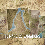 Map Bundle - Ruined Cities