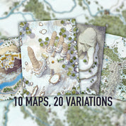 Map Bundle - Winter Setting