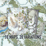 Map Bundle - Winter Setting