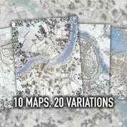 Map Bundle - Winter Towns
