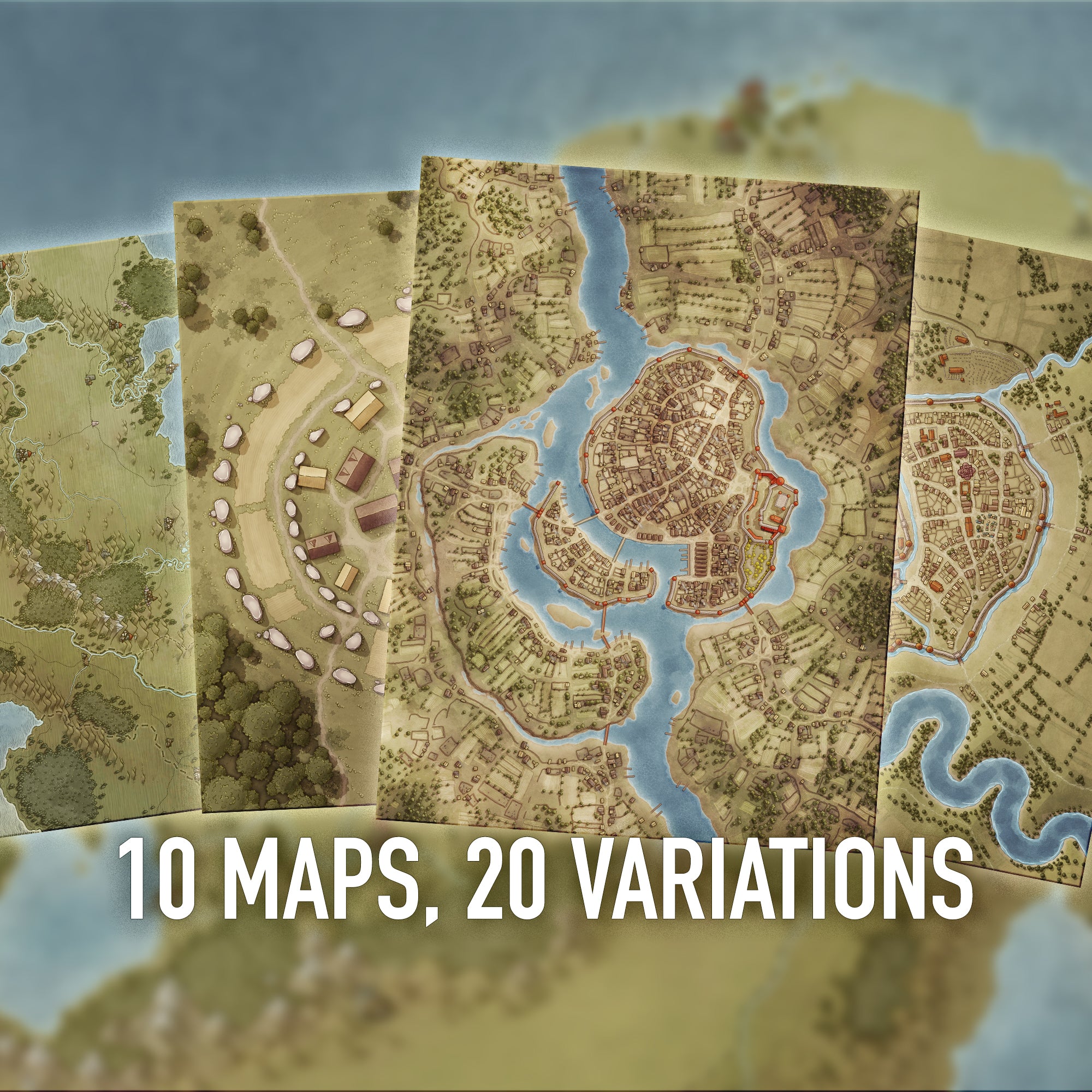 Map Bundle - Vikings