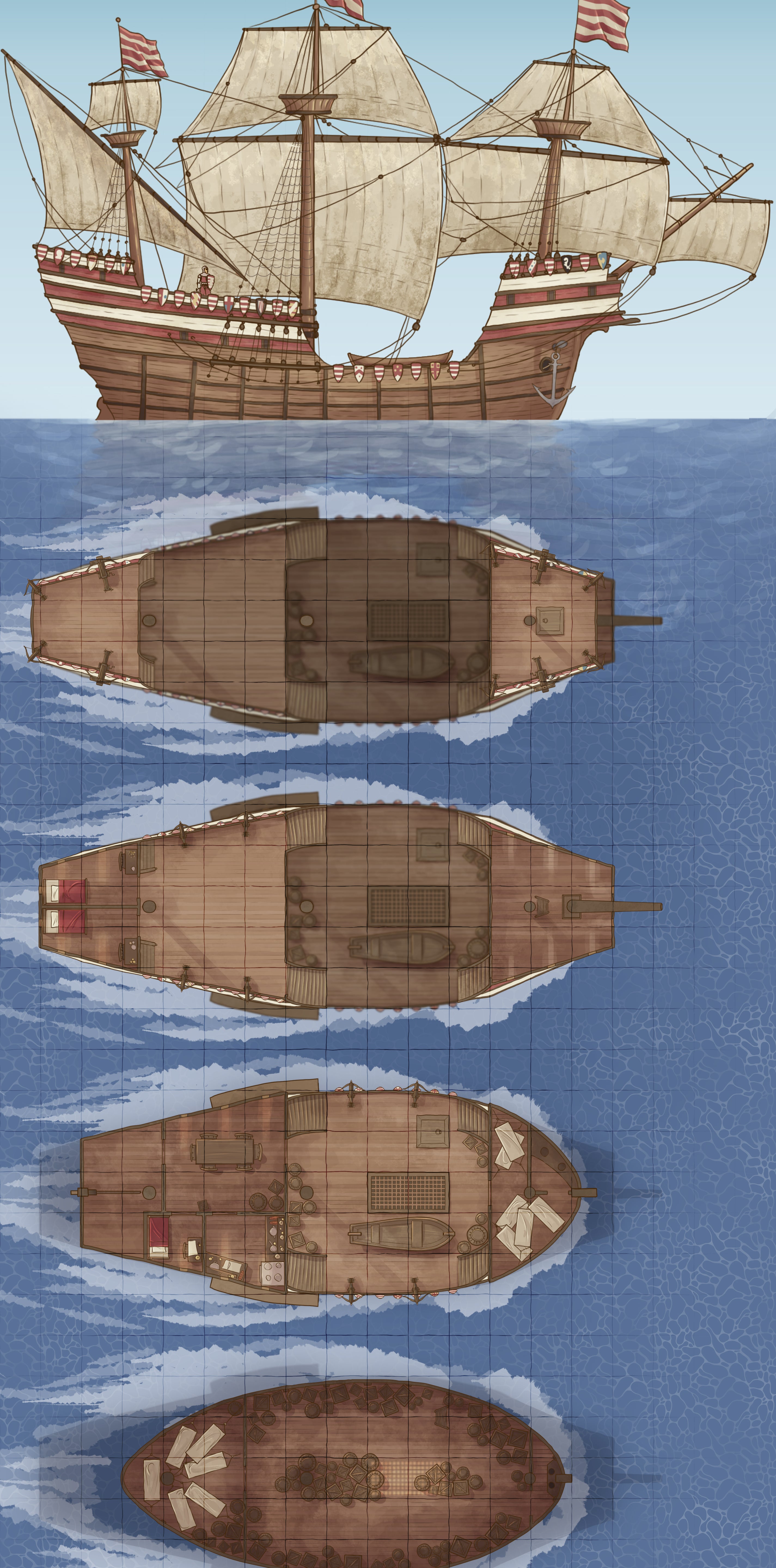 Map Bundle - Ships