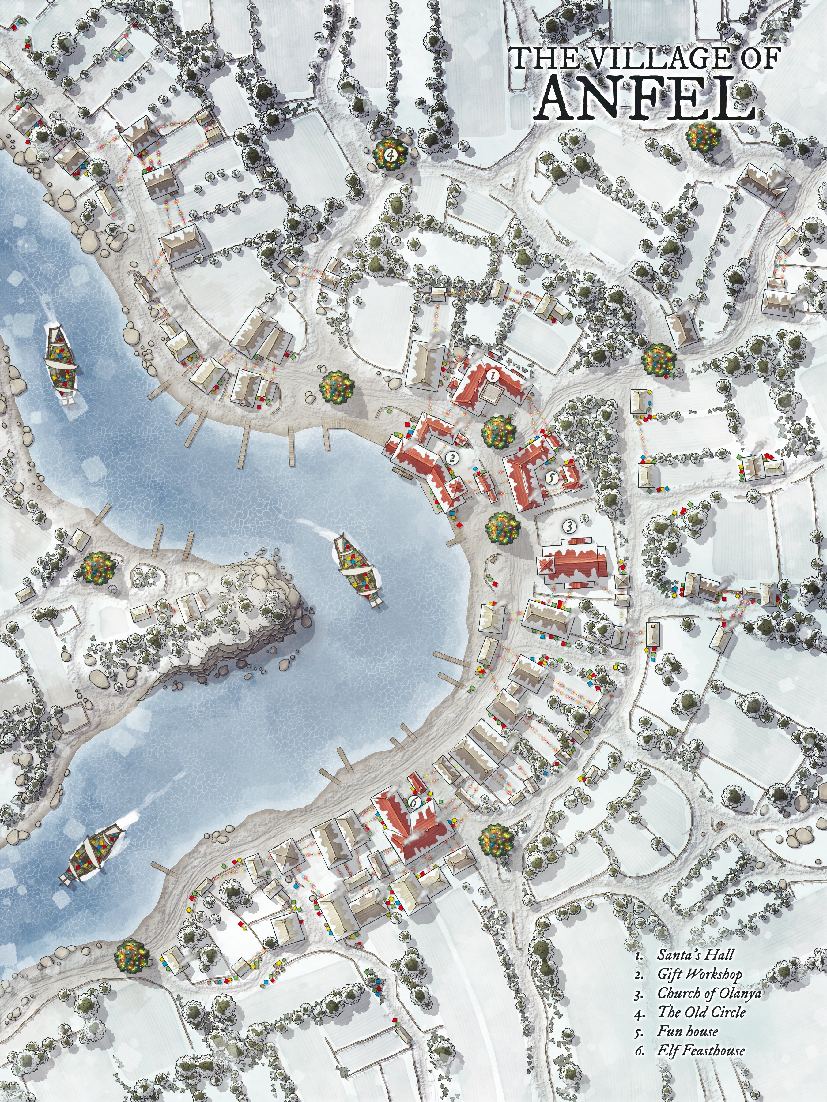 Map Bundle – Christmas, Yule & Holiday Maps