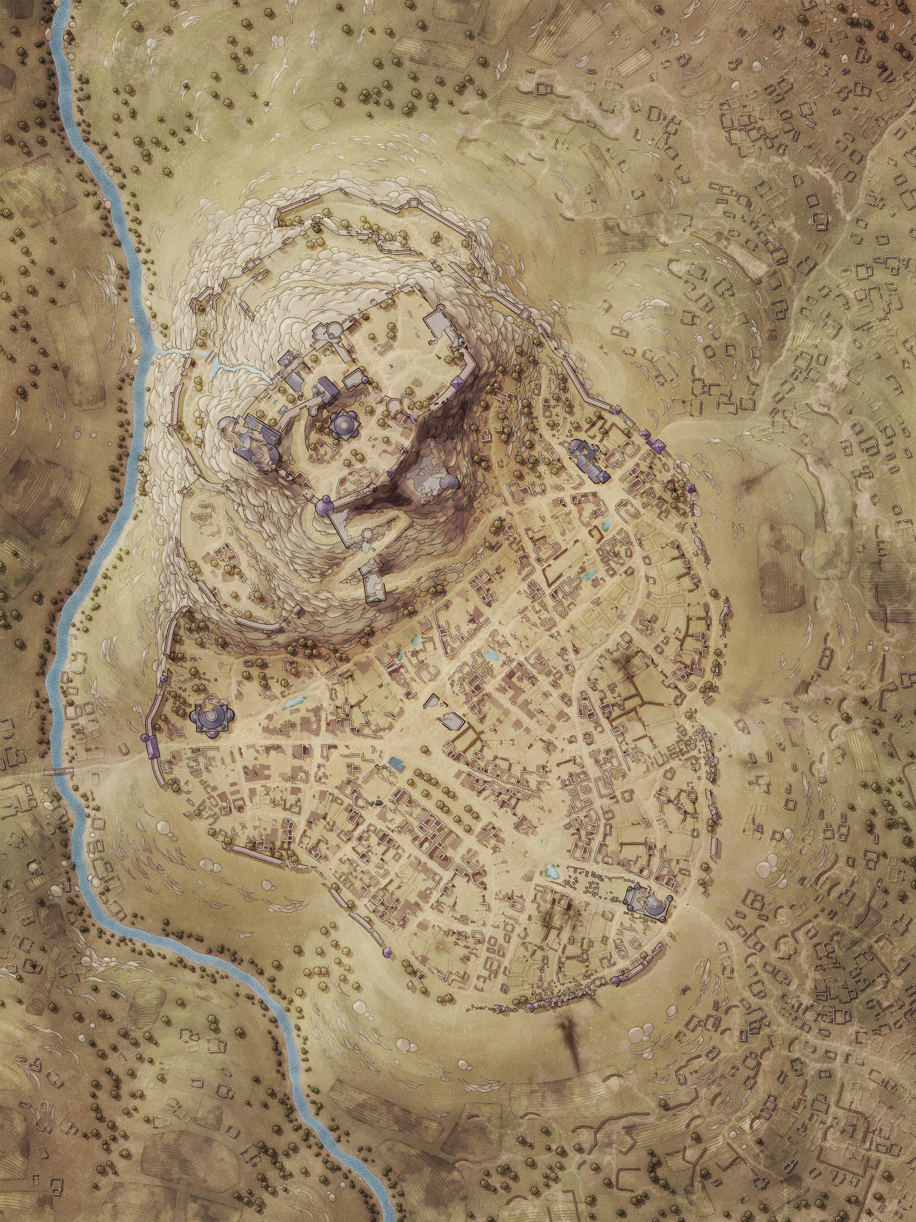 Map Bundle - Ruined Cities