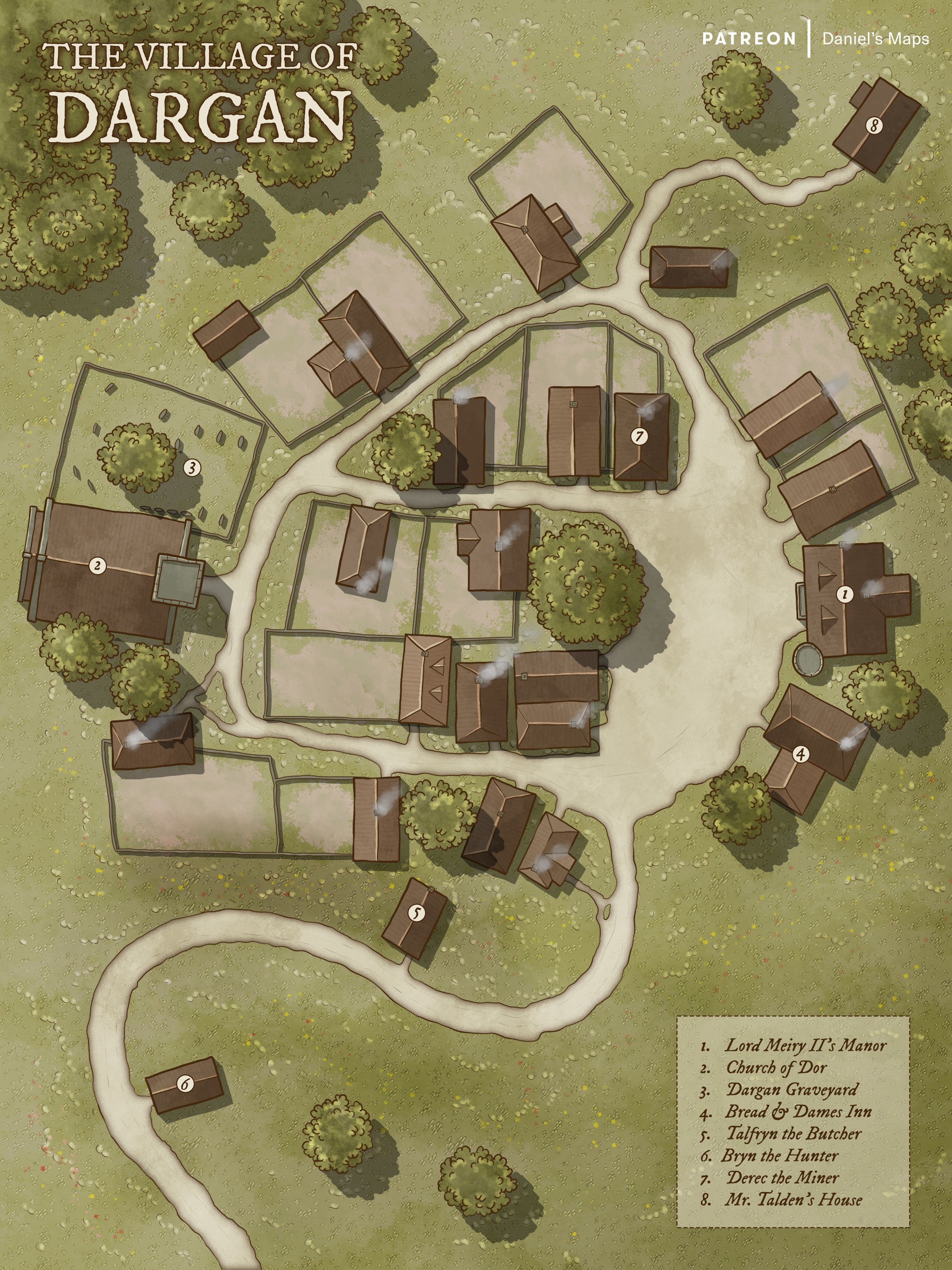 Map Bundle - Grassy Plains, Cities & Regional Encounters