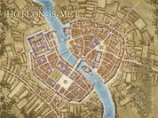 Hotlon-is-Met - Medieval Fantasy River City Map
