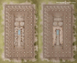 Ancient Hellenistic Temple - Greek Fantasy Battlemap