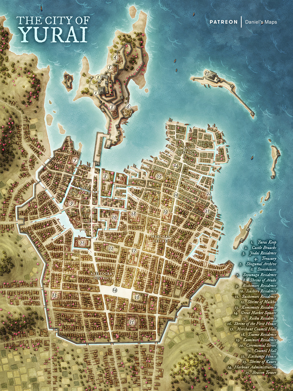 The Japanese Merchant City of Yurai