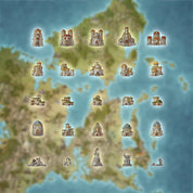 Fantasy Map Assets - Dwarven City Icons Set