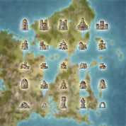 Fantasy Map Assets - Dwarven City Icons Set