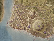 The City of Sarnac Among Old Ruins