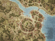 The Lakeside River Town of Vallentrak