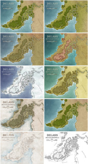 The Fertile Delasis River Delta & Peninsula