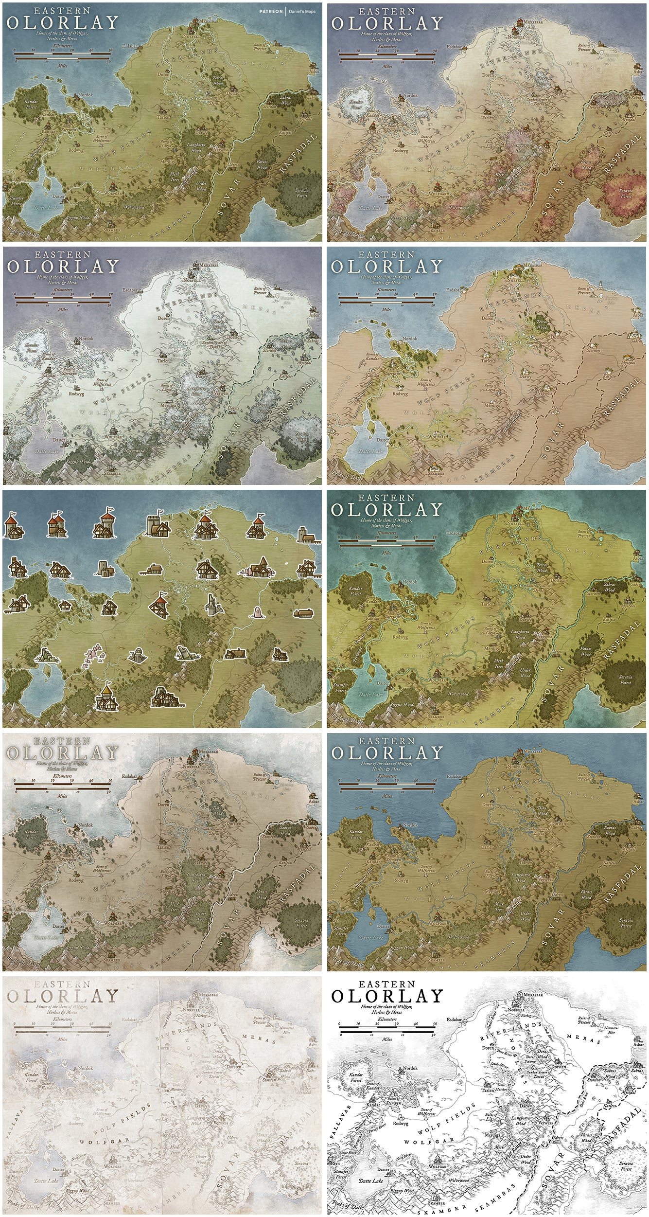 Eastern Olorlay - Land of Viking Tribes and Clans