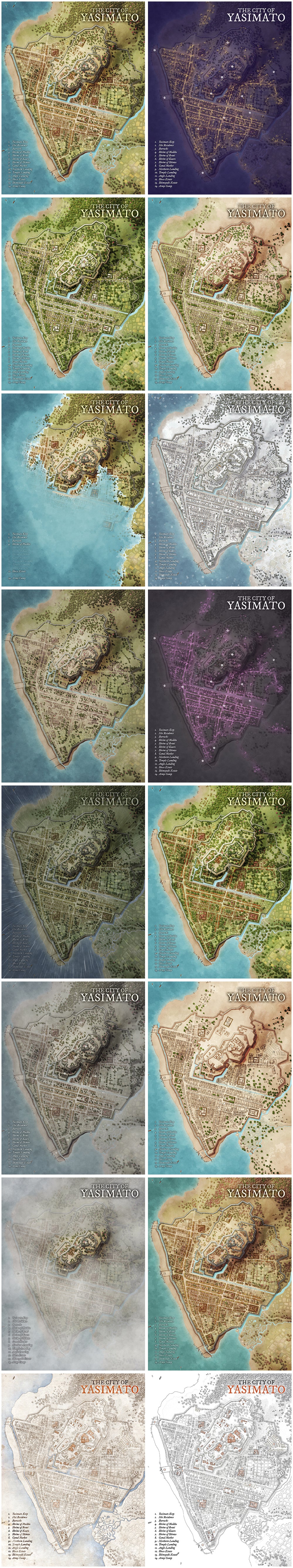 The Japanese Sengoku City of Yasimato