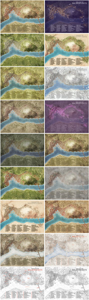 The City of Baldur's Gate | The Sword Coast | D&D Map