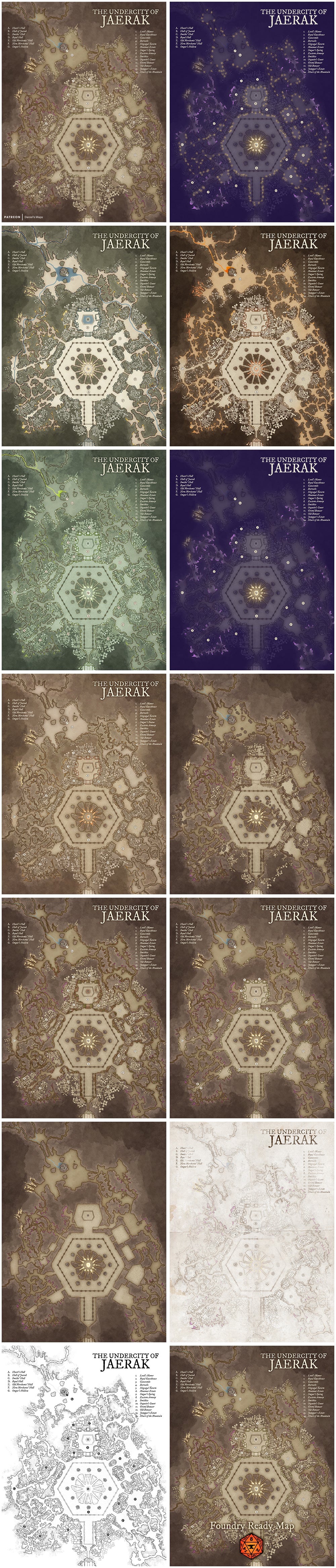 The Dwarven Under City of Jaerak