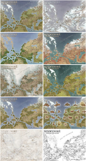 The Elven lands of Ninwenore