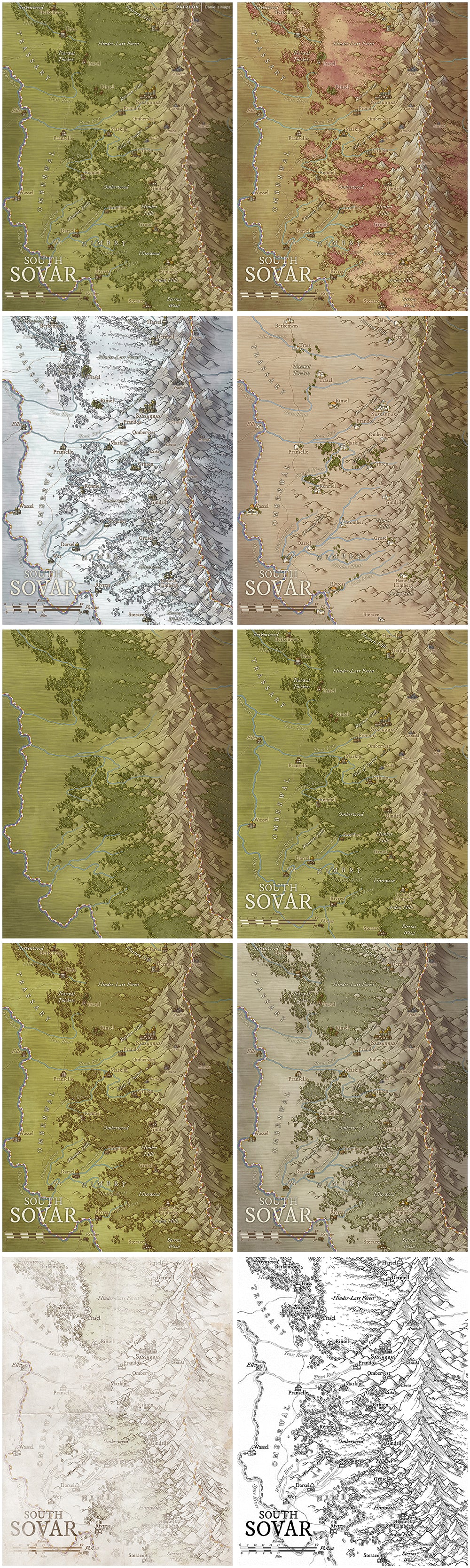 The Forests of South Sovar