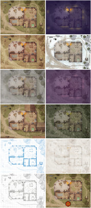 Medieval Blacksmith – Fantasy Town Battlemap