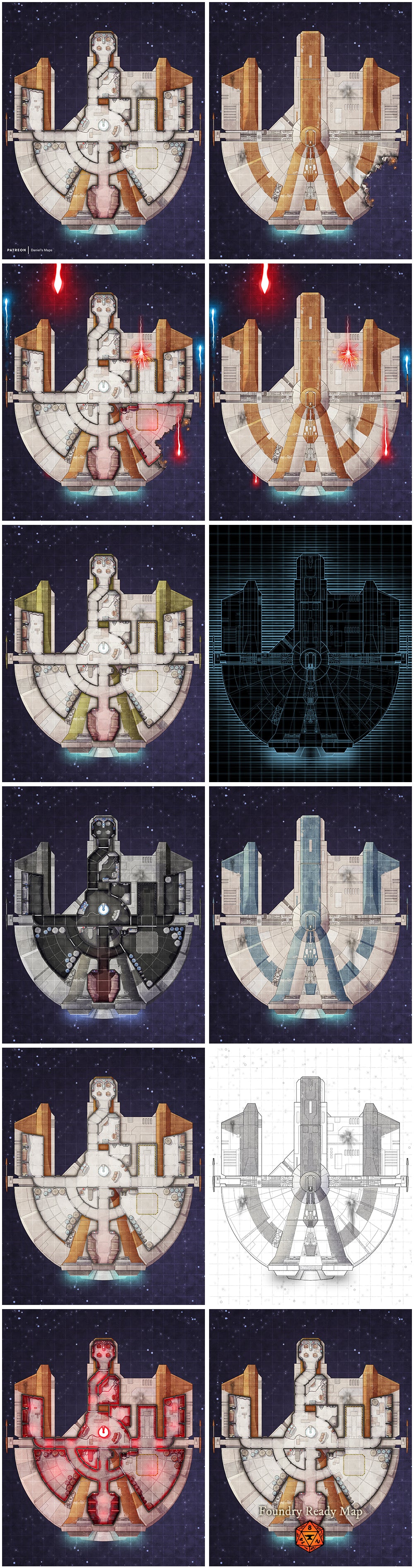 Sc-fi Smuggler’s Starship