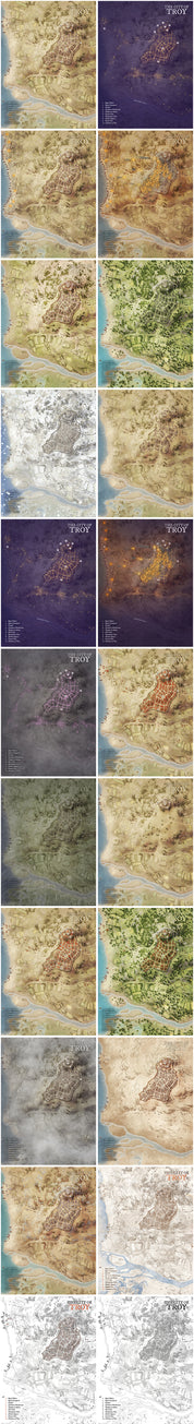 The Ancient City of Troy during Homer's Iliad