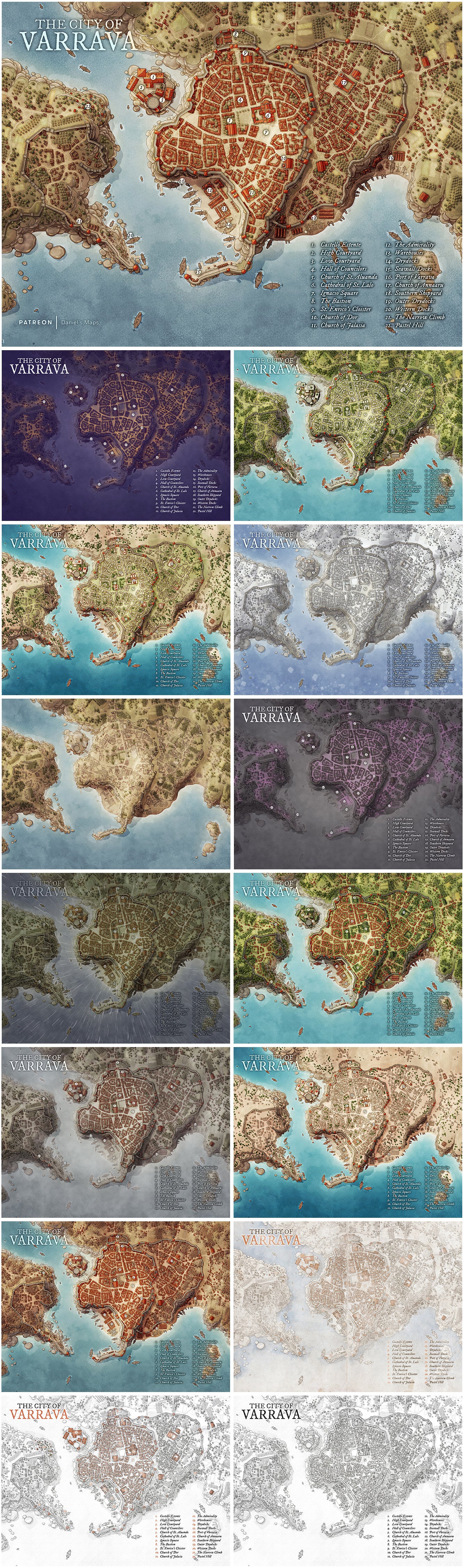 The Port City of Varrava