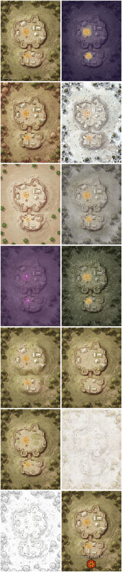 Bandit Hideout in the Forest