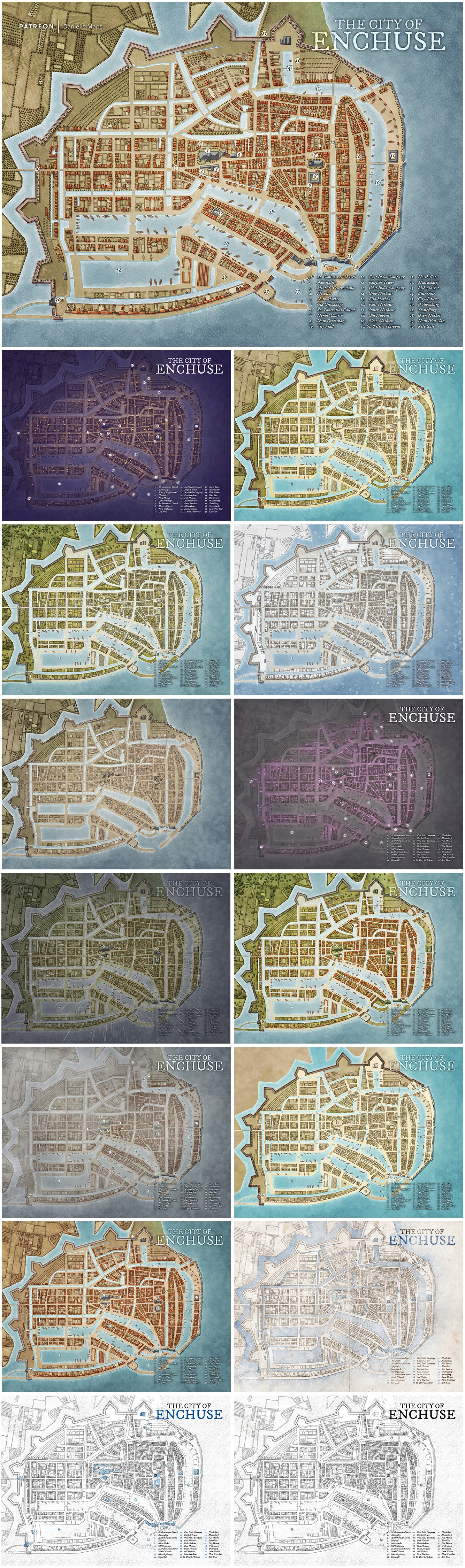 The Early Modern Dutch City of Enchuse