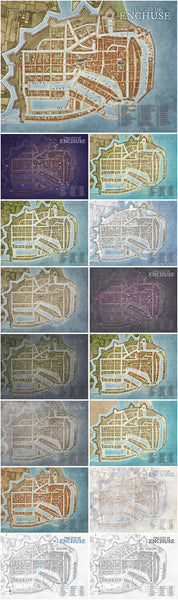 The Early Modern Dutch City of Enchuse