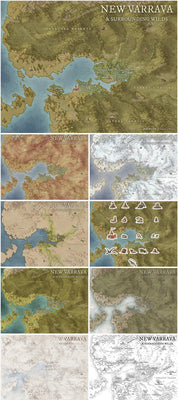 The Colony of New Elmara and the Surrounding Wilds